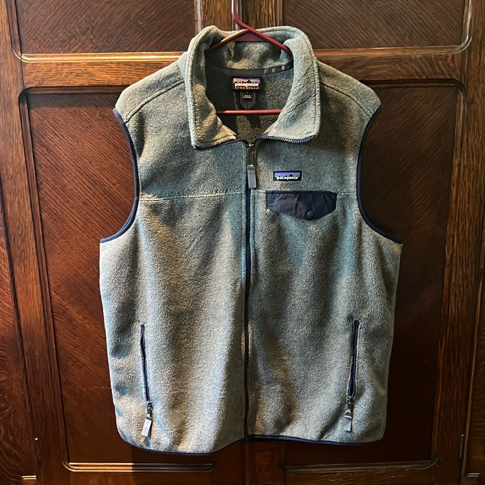 Patagonia synchilla Gray Fleece Vest